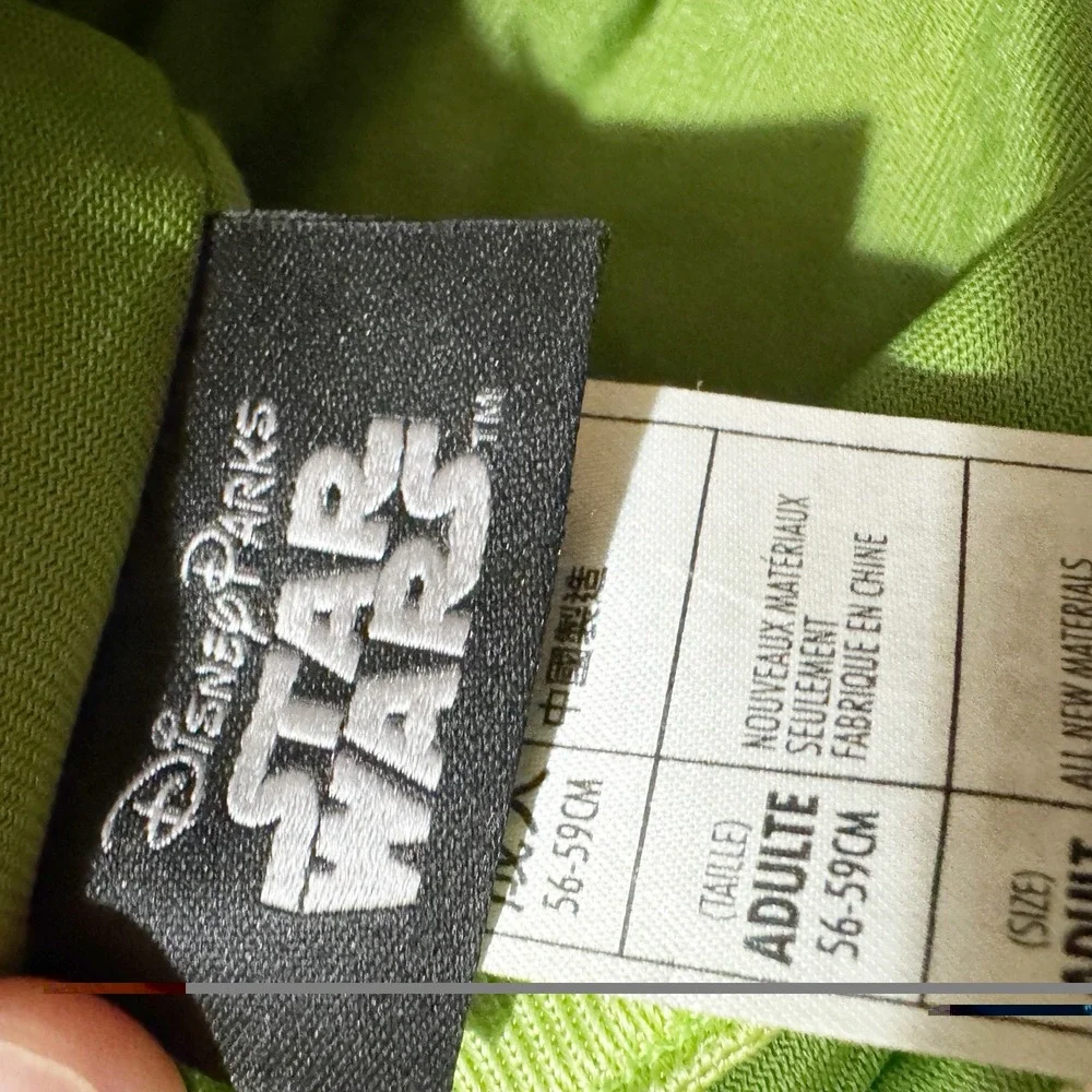 Disney Parks Star Wars Yoda Plush Cap Hat